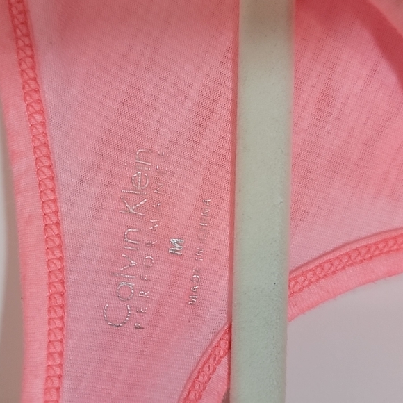 Calvin Klein Performance Shirt Color Coral - Picture 2 of 5